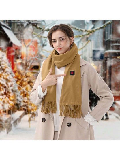 USB Heated Winter Scarf – 3 Heat Settings – image 7