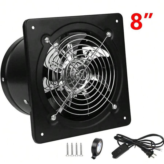8-Inch Stainless Steel Exhaust Fan