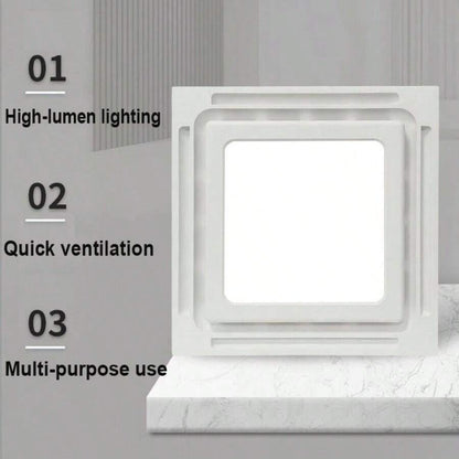 Bathroom Exhaust Fan with LED Light – 110 CFM – image 6