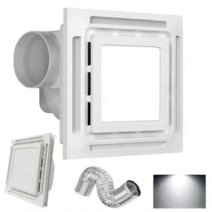 Bathroom Exhaust Fan with LED Light – 110 CFM