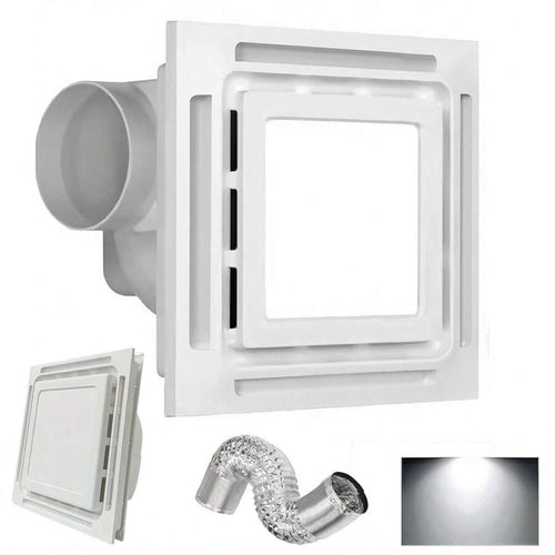 Bathroom Exhaust Fan with LED Light – 110 CFM