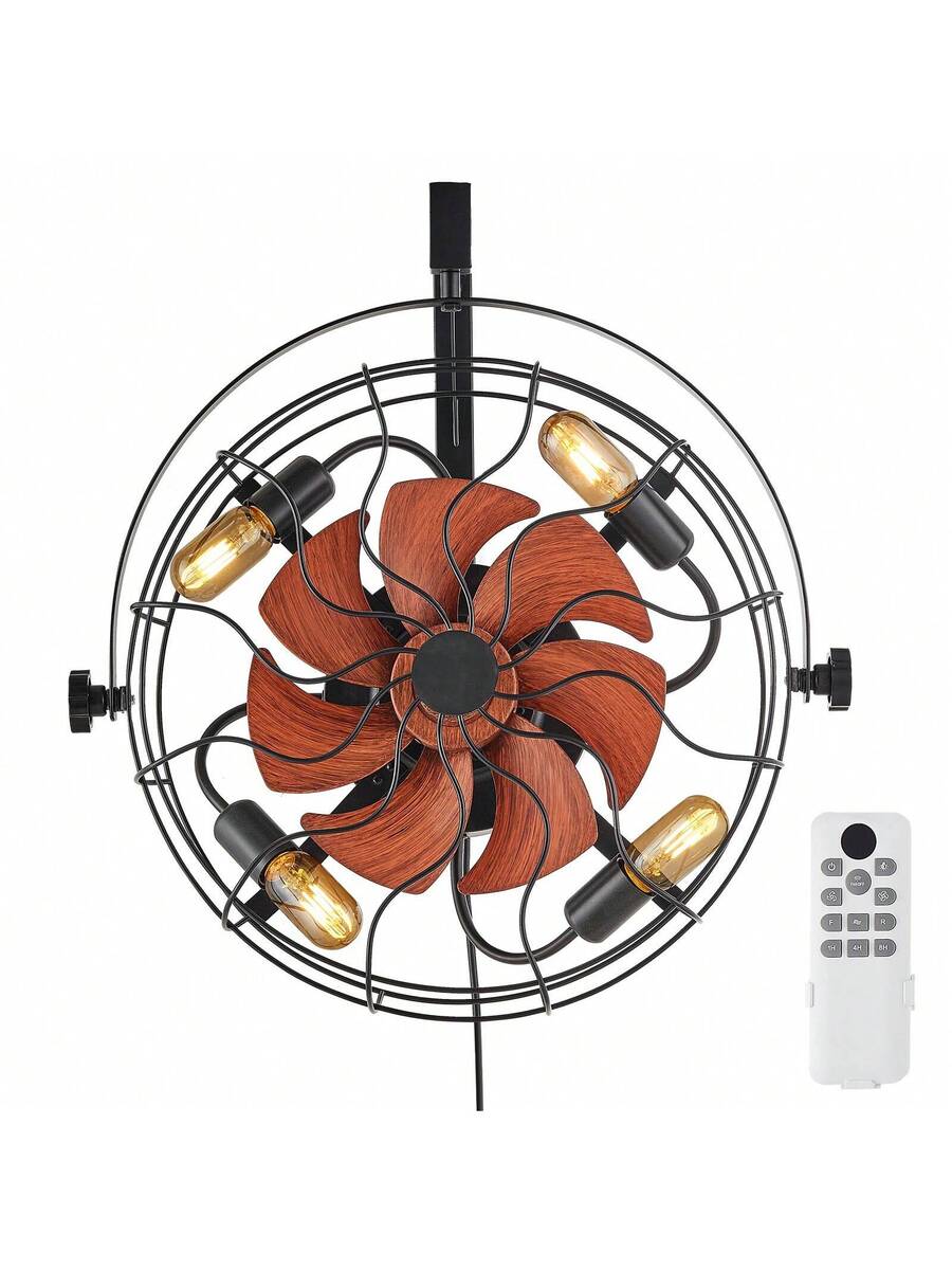 21-Inch Wall-Mounted Fan with Light – image 8