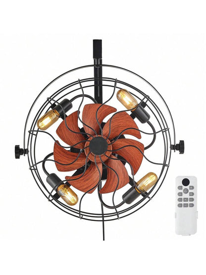 21-Inch Wall-Mounted Fan with Light – image 8