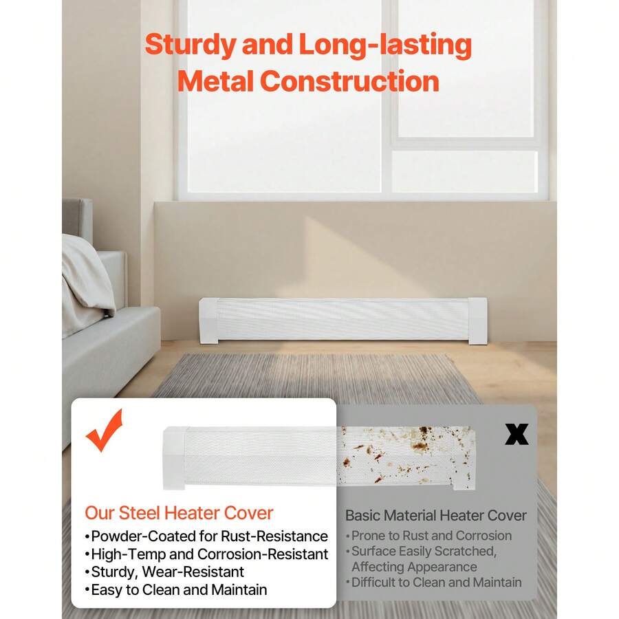 4-Foot Baseboard Heater Cover – image 3