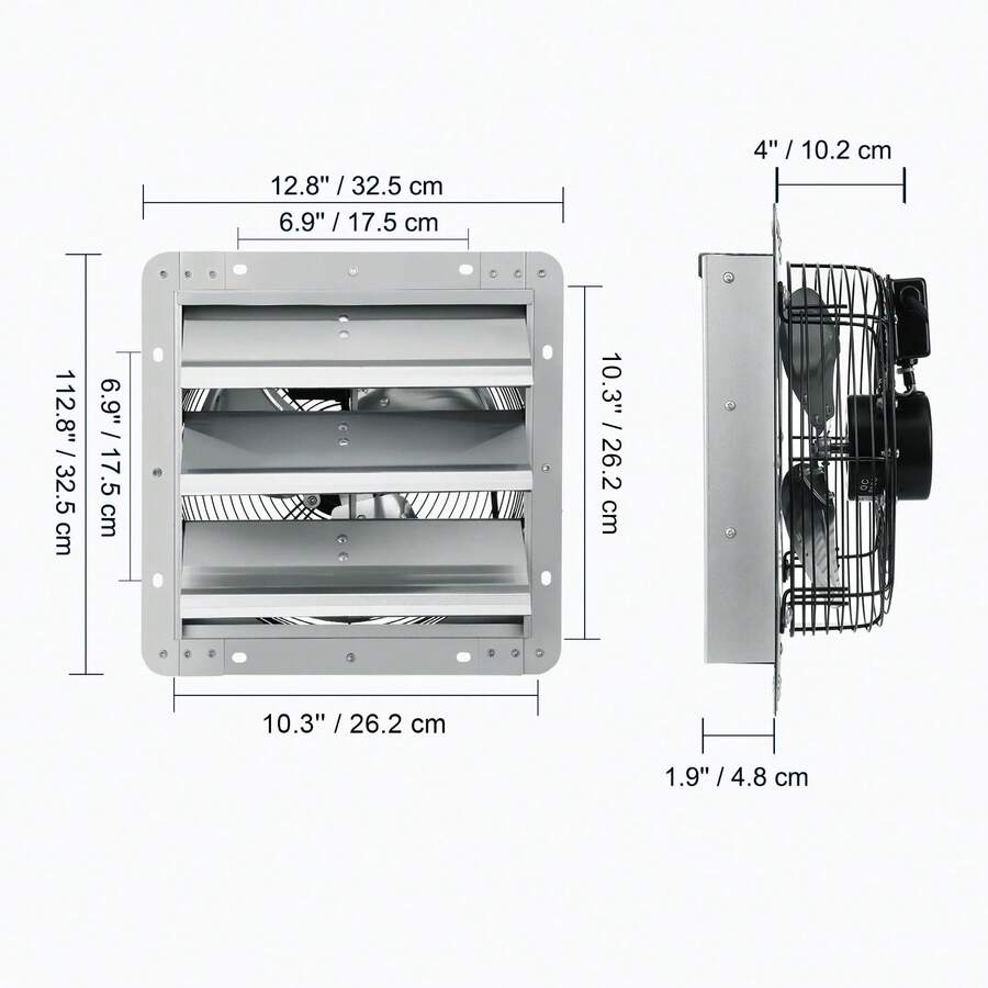 10–24 Inch Shutter Exhaust Fan – image 10