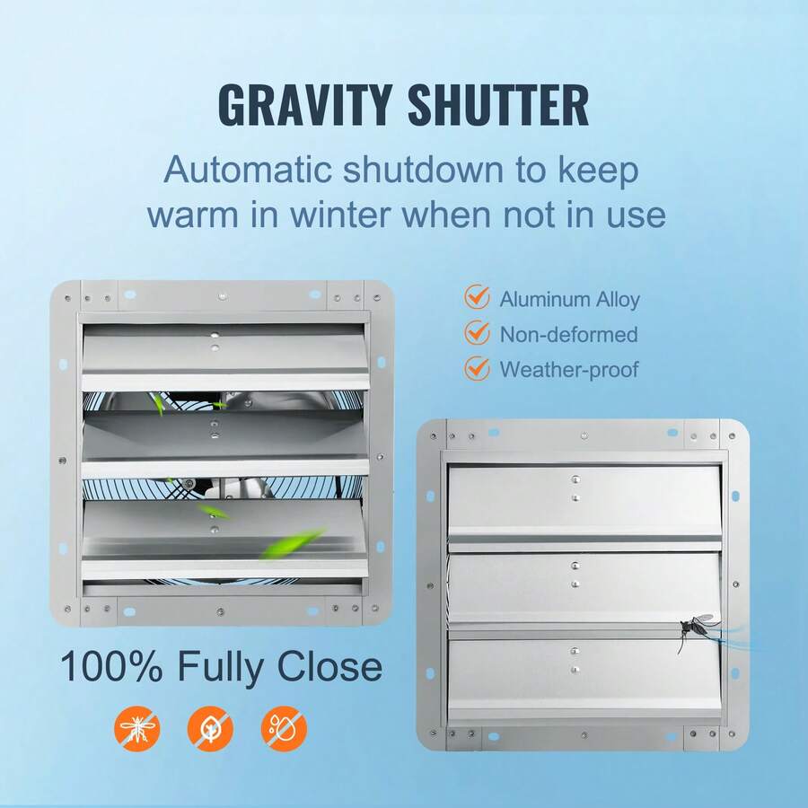 10–24 Inch Shutter Exhaust Fan – image 5