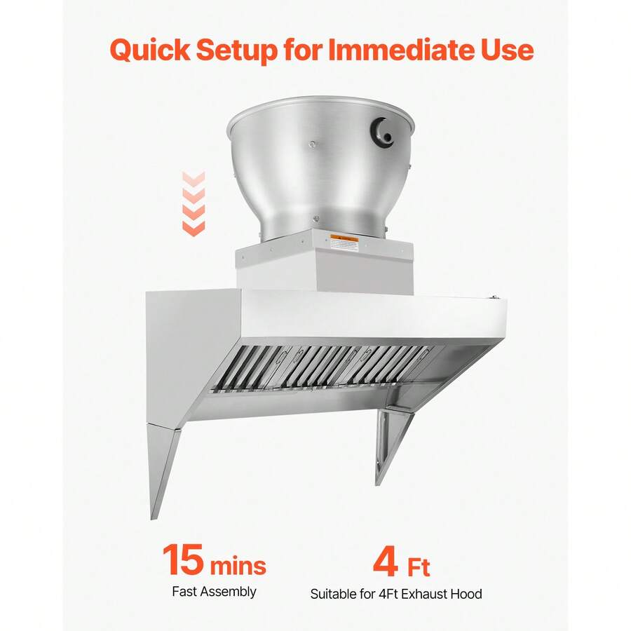 Commercial Kitchen Exhaust Fan – 612 CFM – image 6