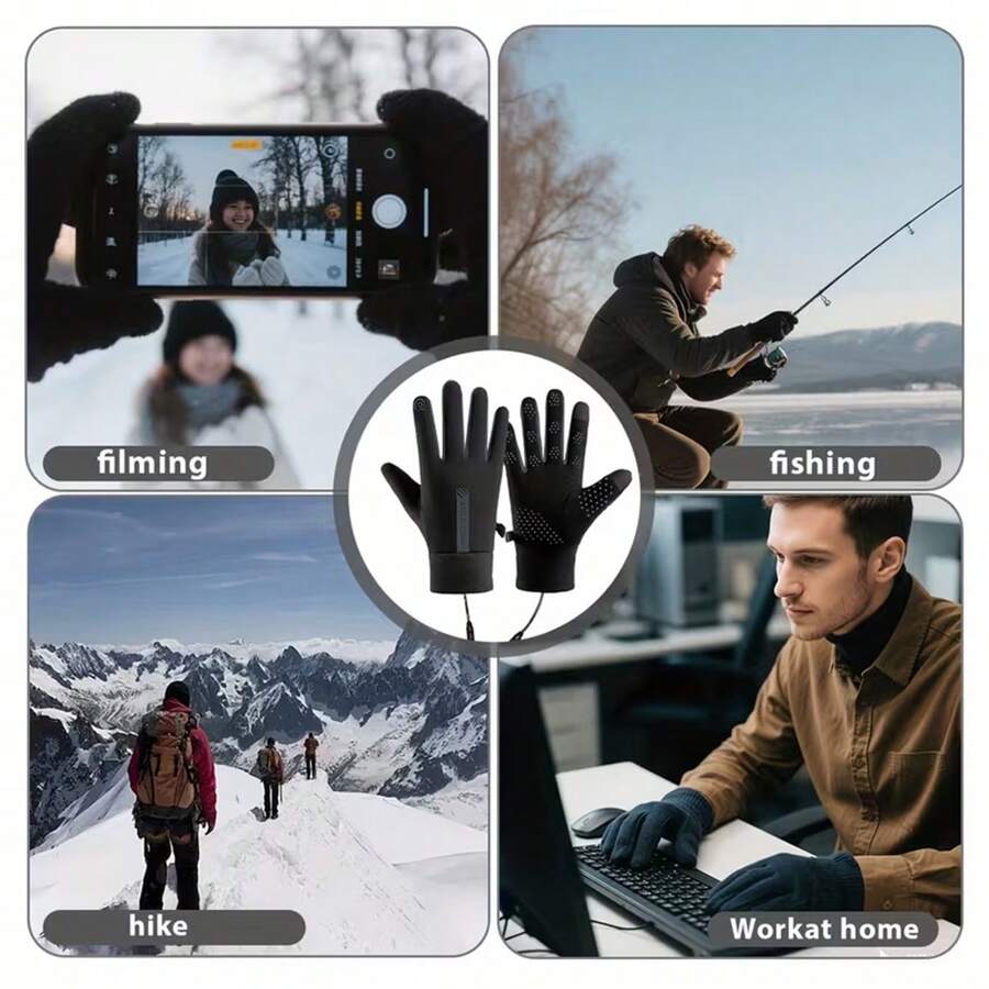 USB Heated Gloves – 3 Heat Settings – image 3