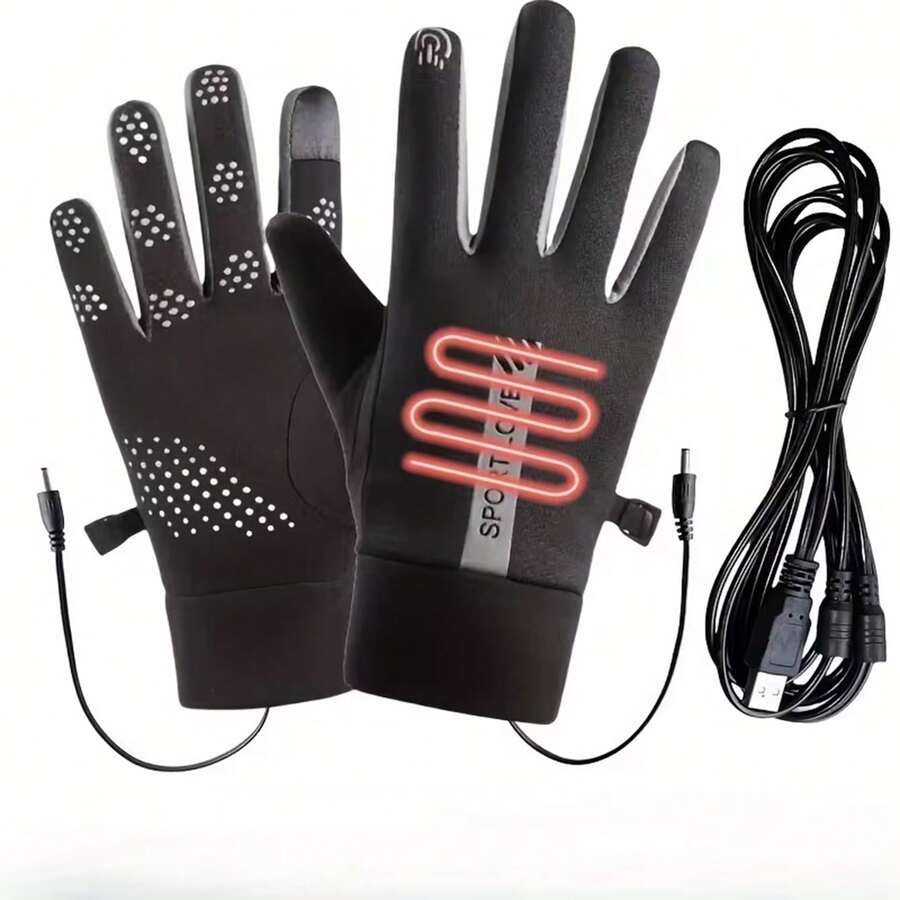 USB Heated Gloves – 3 Heat Settings – image 4