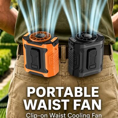 5000mAh Neck and Waist Fan – image 10