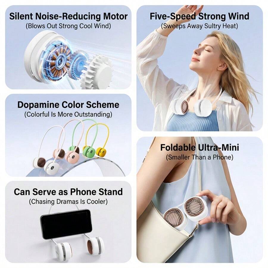 Portable Bladeless Neck Fan – image 5