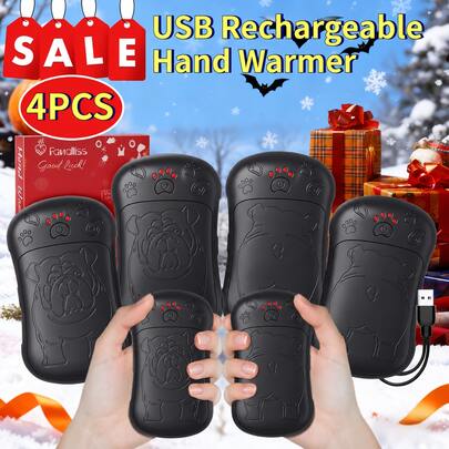 4-Pack Magnetic Rechargeable Hand Warmers – image 8