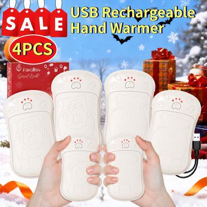 4-Pack Magnetic Rechargeable Hand Warmers – image 9