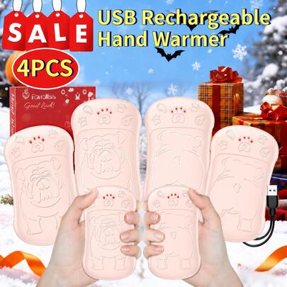 4-Pack Magnetic Rechargeable Hand Warmers – image 10
