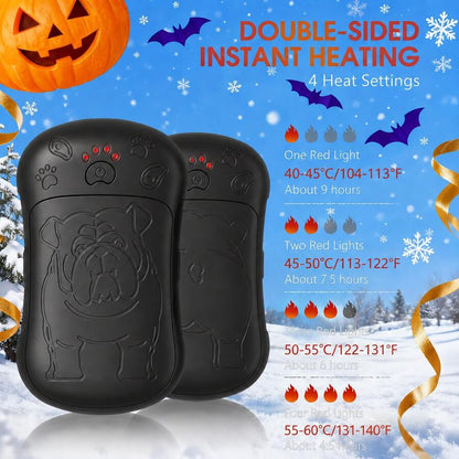 4-Pack Magnetic Rechargeable Hand Warmers – image 2