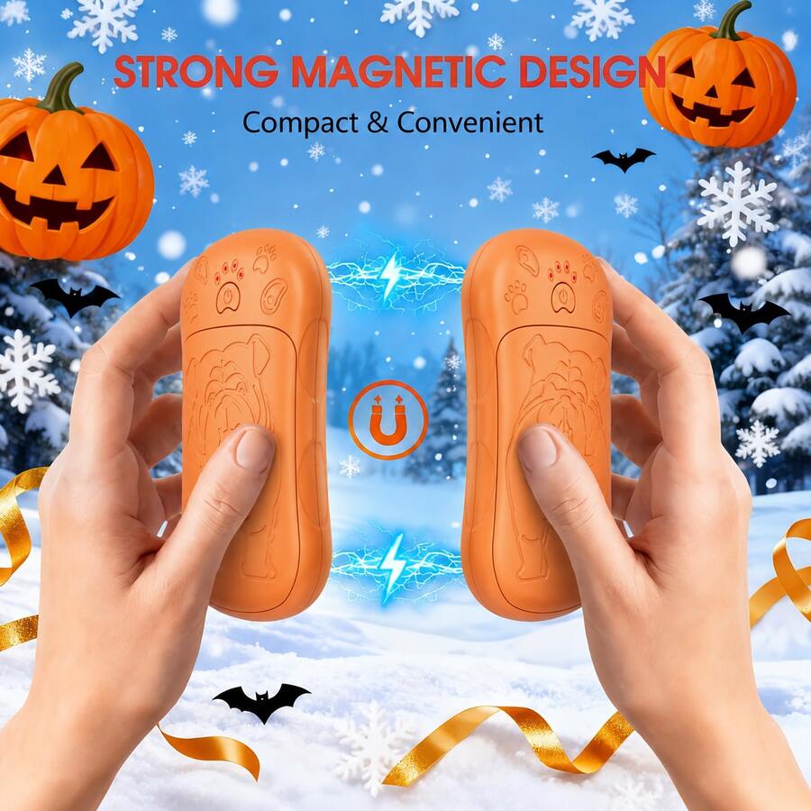 4-Pack Magnetic Rechargeable Hand Warmers – image 3