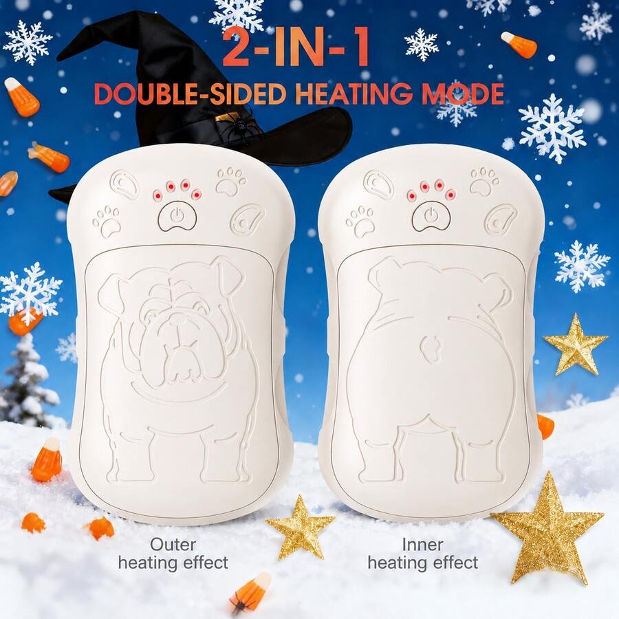 4-Pack Magnetic Rechargeable Hand Warmers – image 5