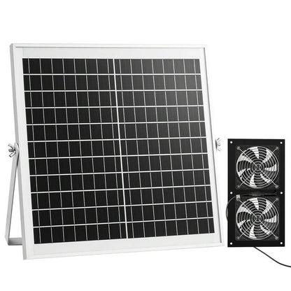 15W Solar Dual Fan Kit – image 8