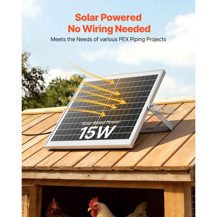 15W Solar Dual Fan Kit – image 2