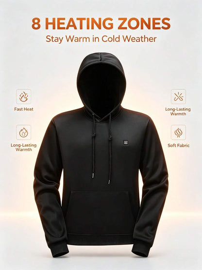 8-Zone USB Heated Hoodie – image 2
